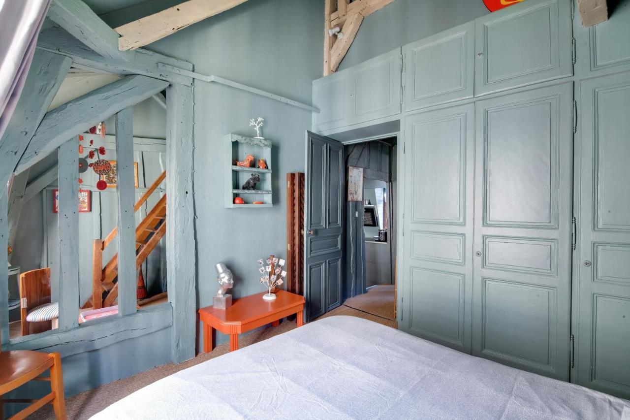 Appartement Charmant A Troyes Avec Jardin Cloture 50 M² Luaran gambar
