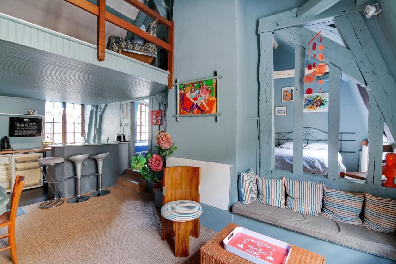Appartement Charmant A Troyes Avec Jardin Cloture 50 M² Luaran gambar